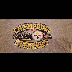 Pittsburgh Steelers T-Shirt XL 2005 AFC Conference Champs